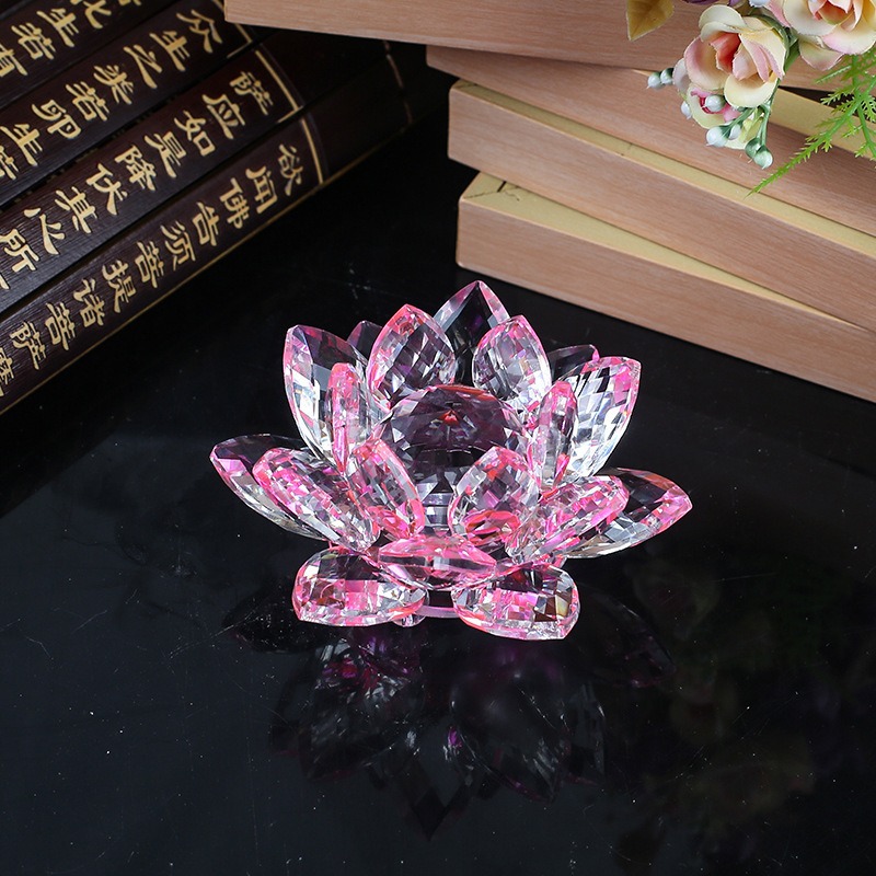 Figurine Fleur de Lotus en Cri - Paper Weight Crystal avis et prix