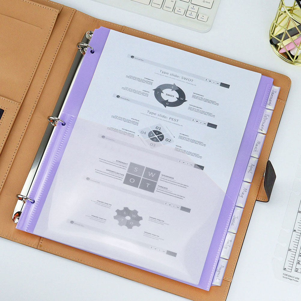 2 ensembles de séparateurs de  - Tab Divider A4 avis et prix