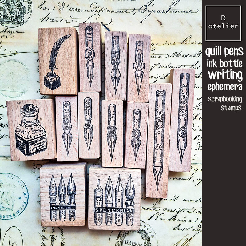 Tampon de scrapbooking, pointe - Fountain Pen Bottled Ink avis et prix